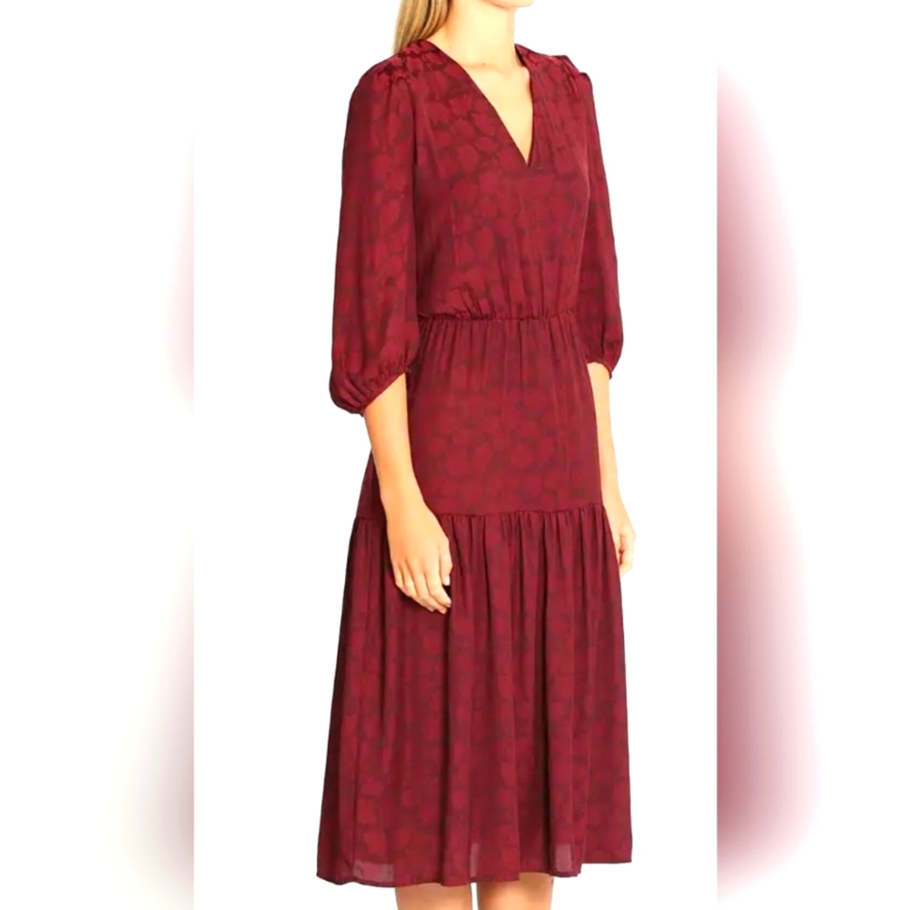 Banana Republic Satin Midi Dress. NWT Perfect For Fall